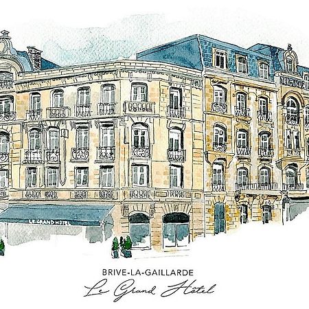 Grand Hotel Brive Bagian luar foto